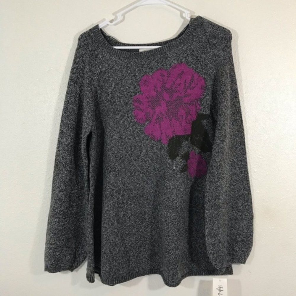 Style & Co Knit Boat Neck Sweater